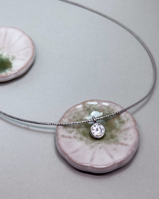 Éclat Zircon Choker Necklace