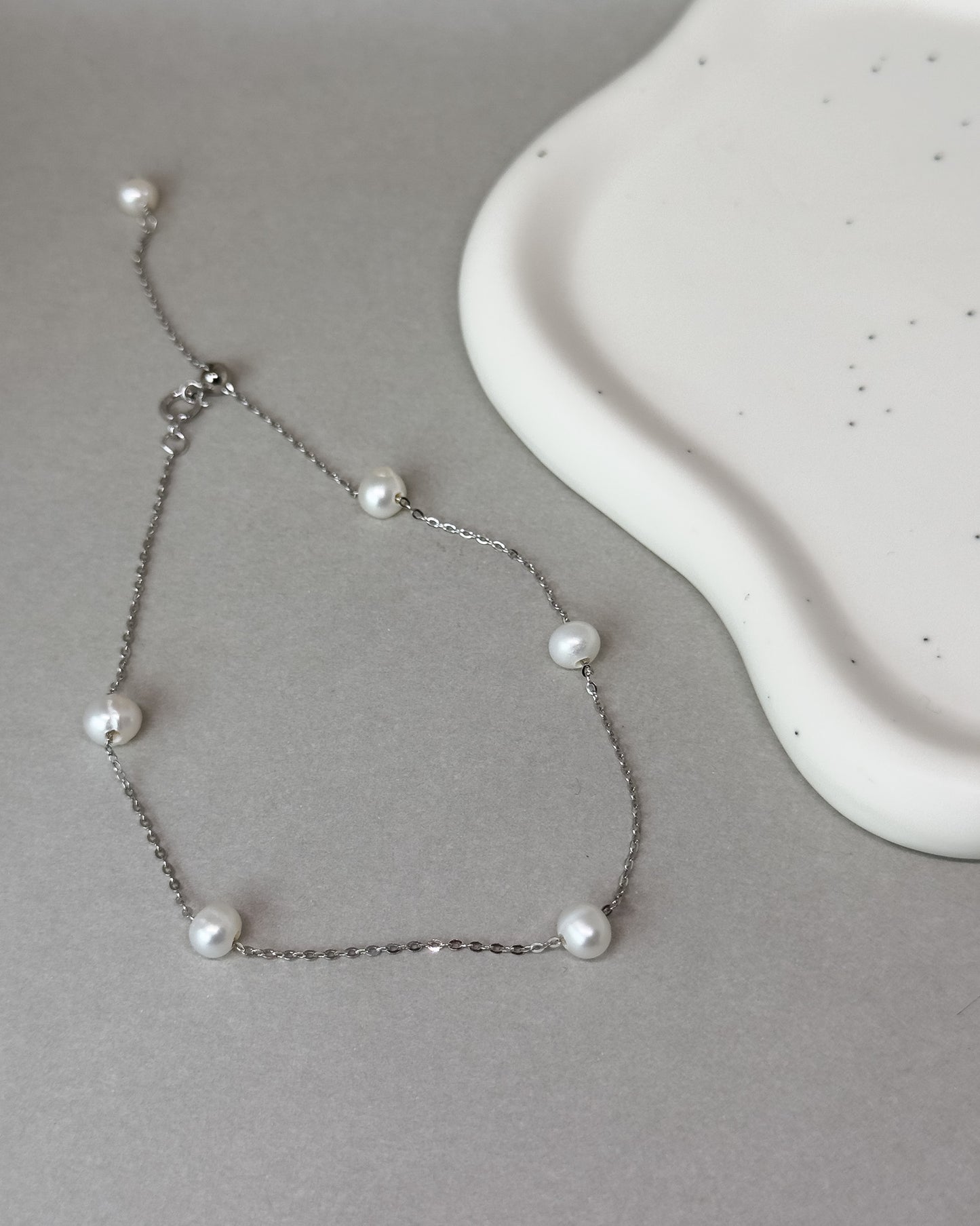 Mermaid whisper 14k Gold Pearl bracelet