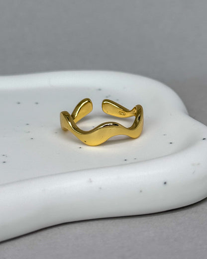 Stackable Wave Ring