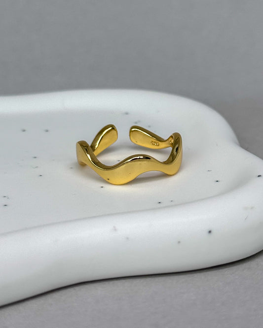 Stackable Wave Ring