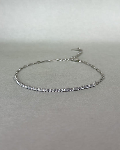 Serena 14K Gold Chain Tennis Bracelet