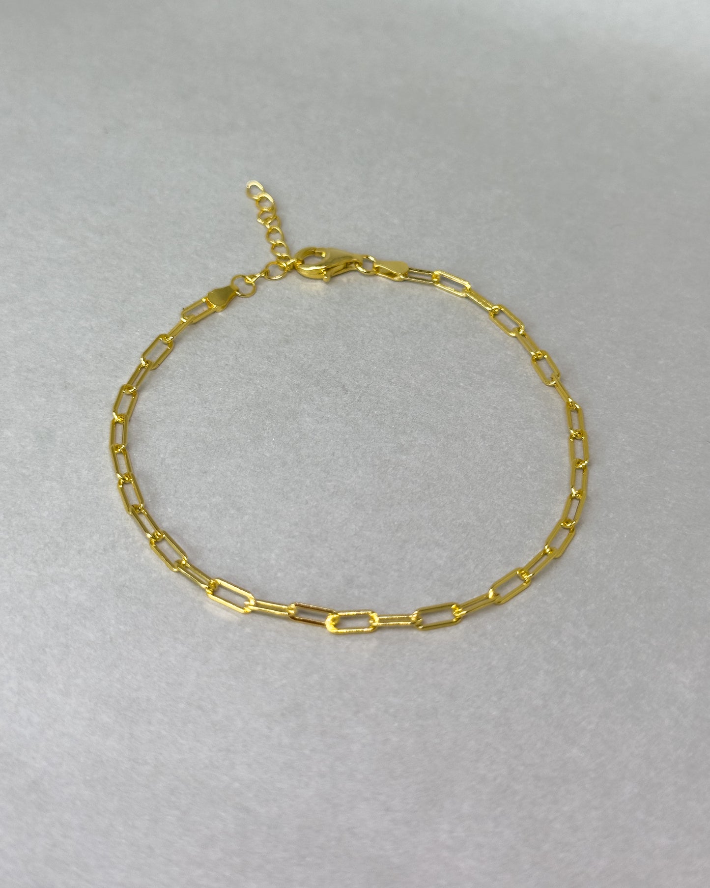 Clipt small link chain bracelet