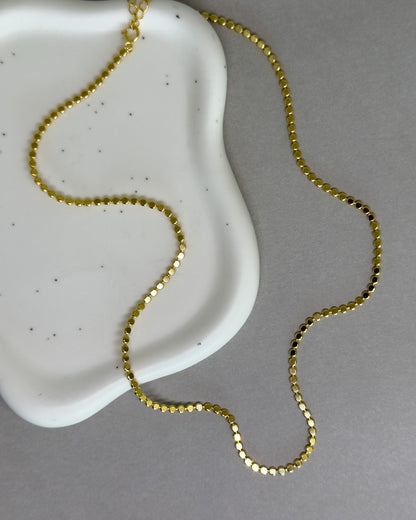 Minimalist Solid Sterling Silver Necklace