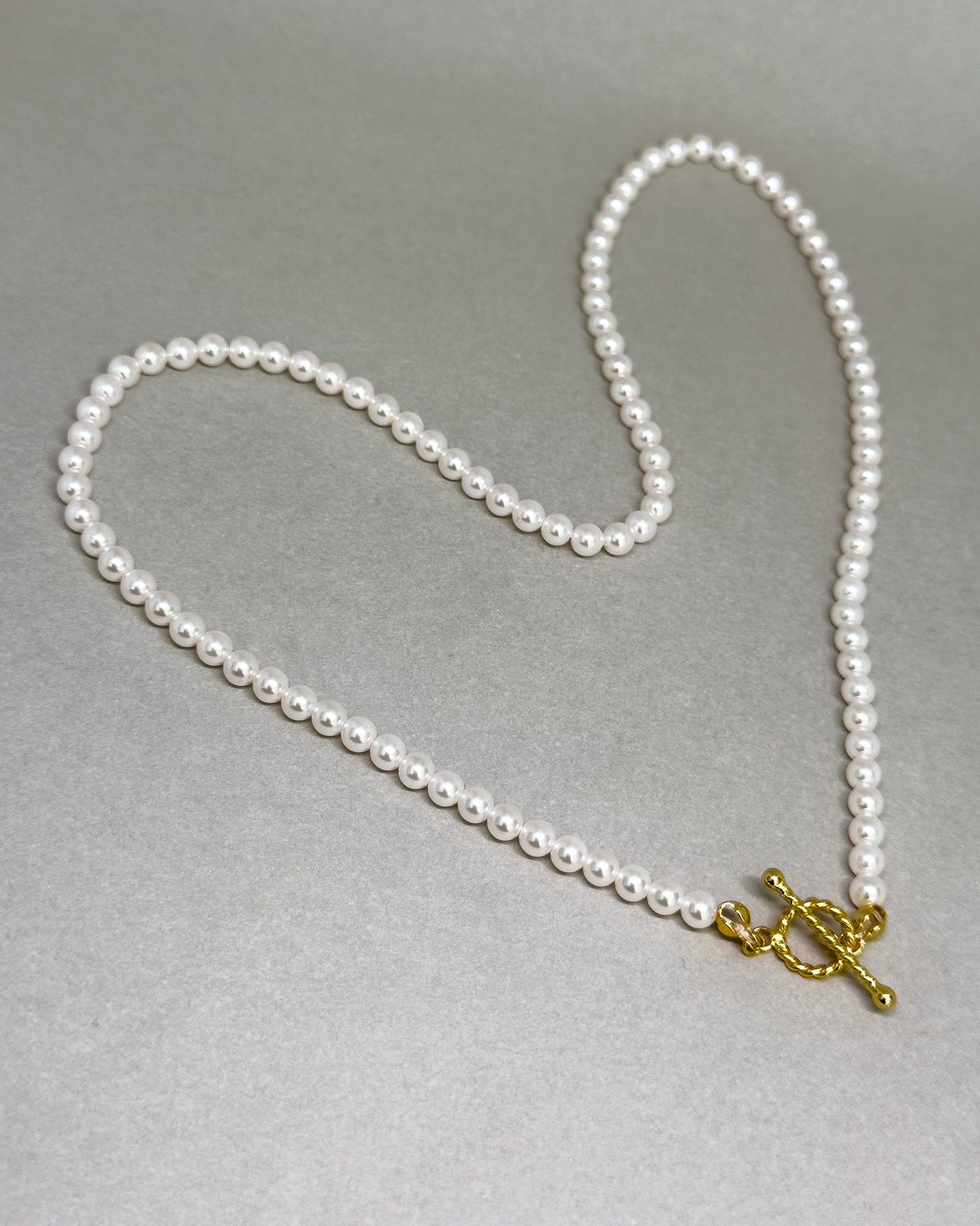 Pearl Star Front Closure Necklace