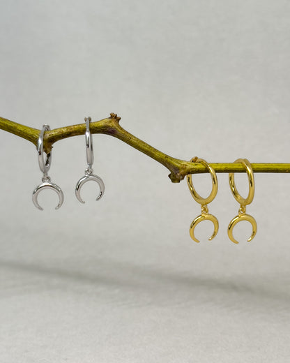 Mulan Huggie Hoop Earrings