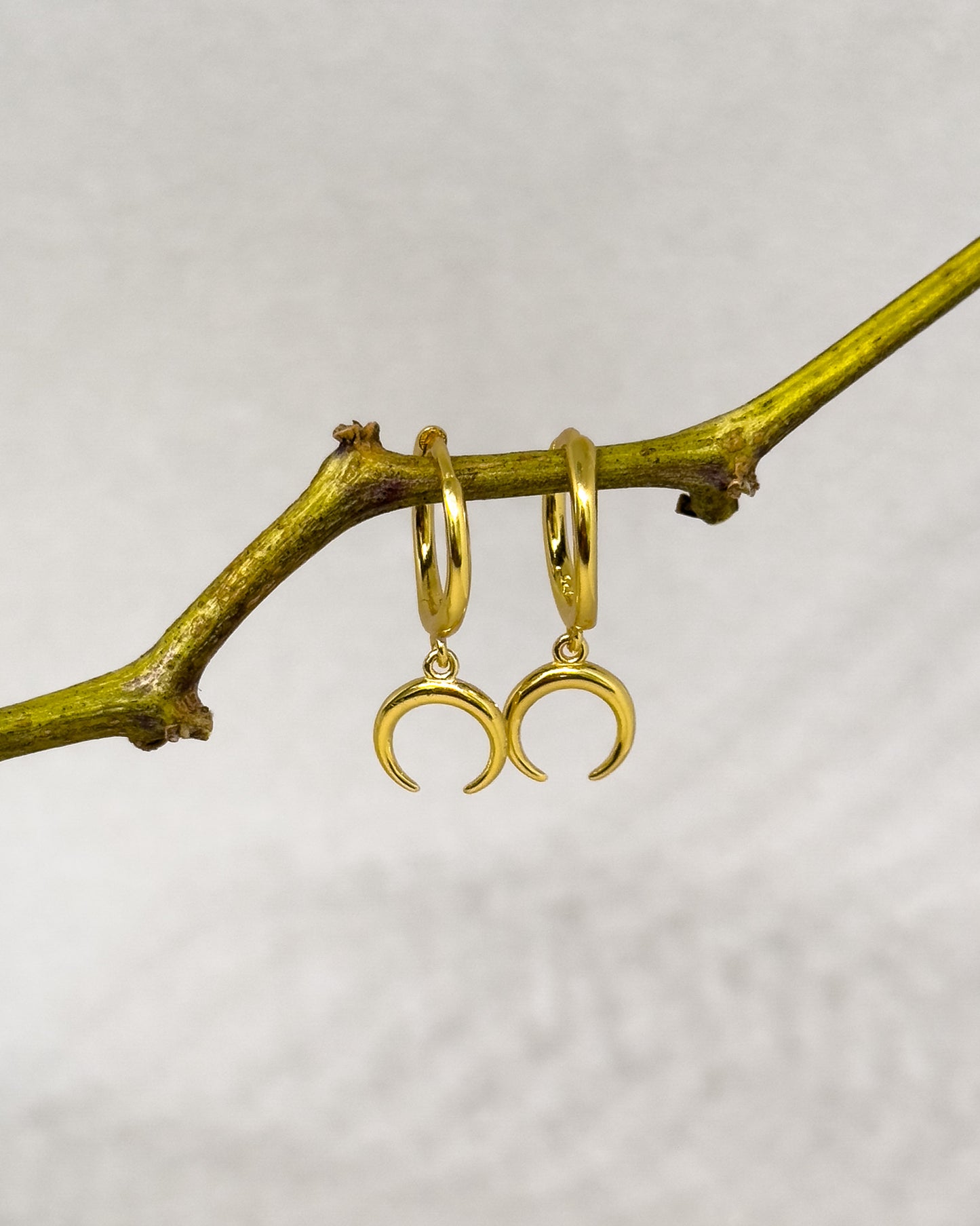 Mulan Huggie Hoop Earrings