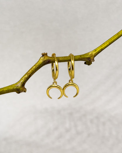 Mulan Huggie Hoop Earrings