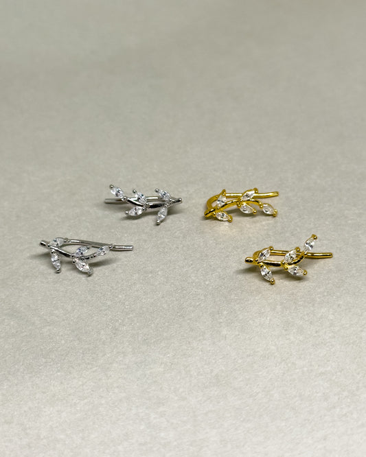 Fiona Inlay Stud Earrings