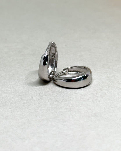 Belle Huggie Hoop Earrings