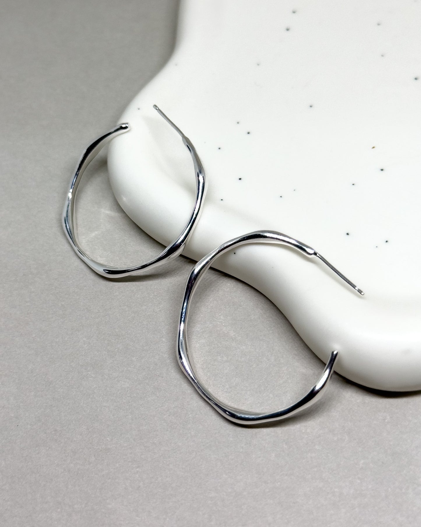 Mira Round Hoop Earrings