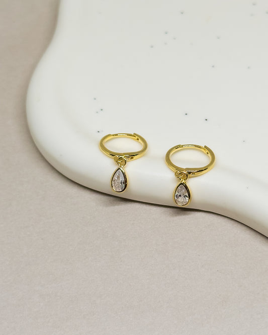 Ella Zircon Drop Earrings
