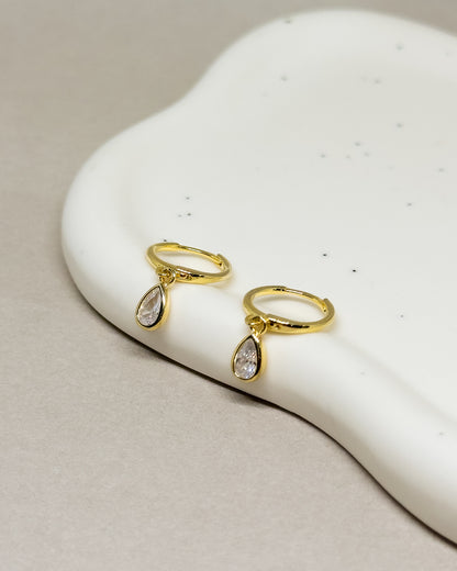 Ella Zircon Drop Earrings